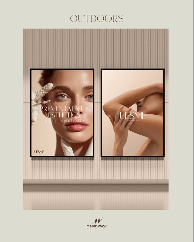 LESME outdoor campaign by MagicWave